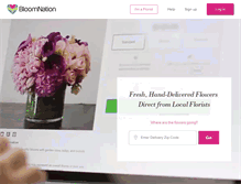 Tablet Screenshot of pricedavisflorist.com